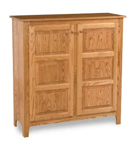 Classic Style 2-Door 3-Raised Panel Pie Safe