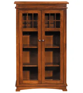 Ethan Storage Cabinet with Wood Shelves