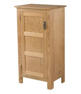 Mission Style 1-Door 3-Reverse Panel Pie Safe