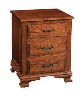 Heritage 3 Drawer Night Stand