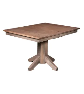 Hoosier Mission Single Pedestal Dining Table