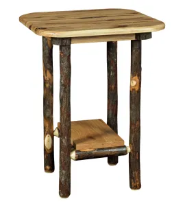Bearwood End Table with Bottom Shelf