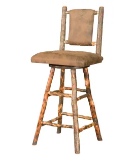 24&quot; Westville Bar Stool with Fabric Seat &amp; Back