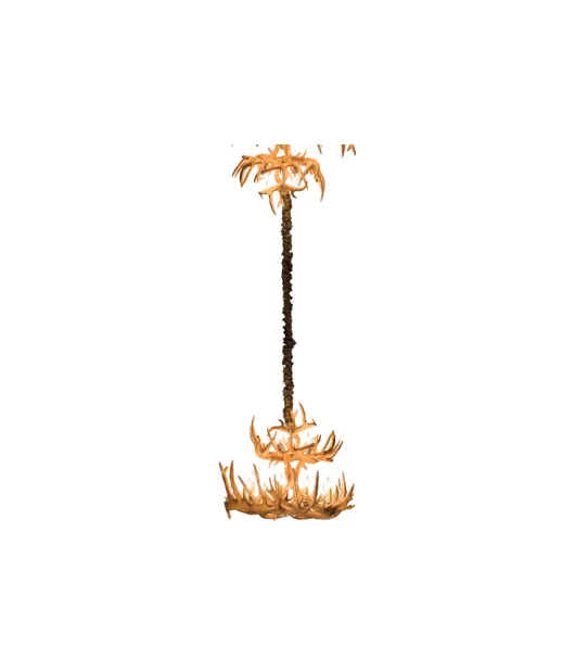 2-Tier Antler Chandelier