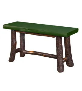 36" Live Edge Top Bench