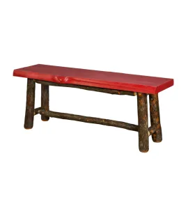 48" Live Edge Top Bench