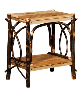 Checkerboard End Table