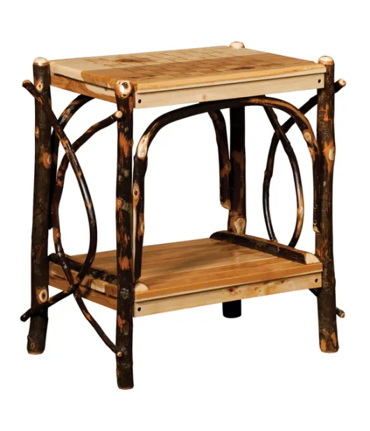 Checkerboard End Table