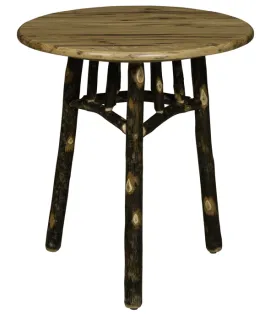 Hickory 22&quot; Round End Table
