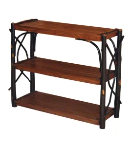 Hickory 3 Shelf Stand