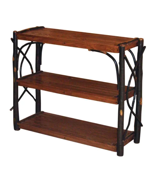 Hickory 3 Shelf Stand