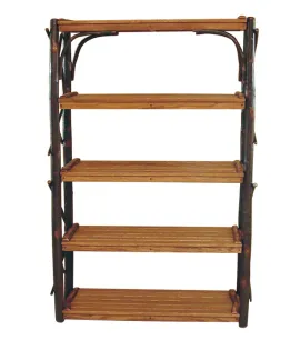 Hickory 5 Shelf Stand