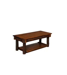 Hickory Coffee Table Solid Lift Top