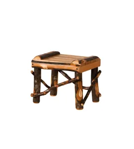 Hickory Footstool - Small