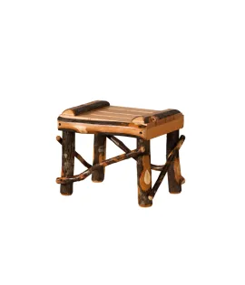 Hickory Footstool - Small