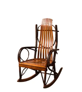 Bendwood Hickory "Jumbo" Rocker