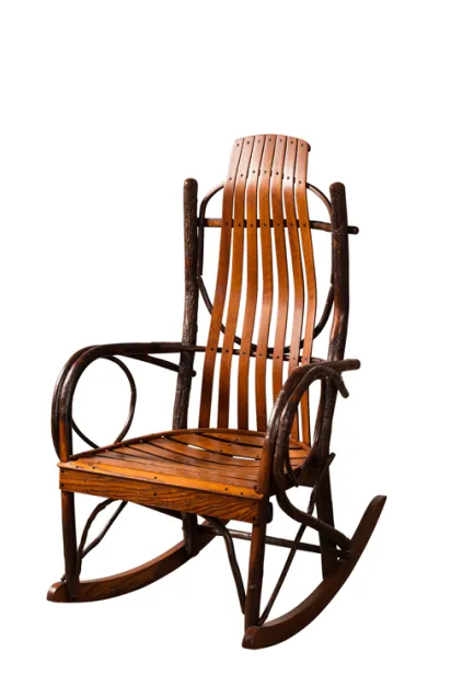 Bendwood Hickory "Jumbo" Rocker