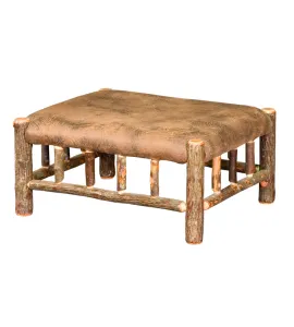 Hickory Lodge Ottoman
