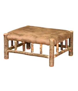 Hickory Lodge Ottoman