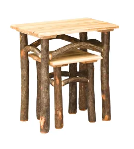 Hickory Nesting Table
