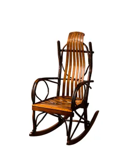 Bendwood Hickory &quot;Overtall&quot; Rocker