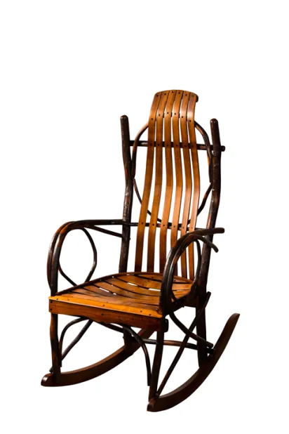 Bendwood Hickory "Overtall" Rocker