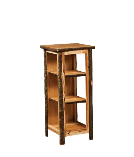 Hickory Utility Stand with Open Sides