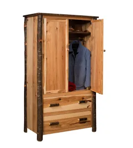 Hilltop 2 Door and 2 Drawers Armoire
