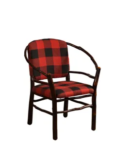 Hoop Chair with Fabric Seat &amp; Back