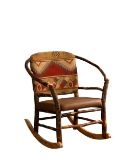 Hoop Chair Rocker with Fabric