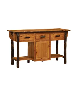 Hickory Kitchen Island