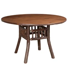 Lake &amp; Lodge Round Trestle Dining Table