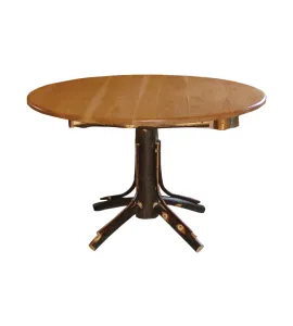 Round Farmers Single Pedestal Table