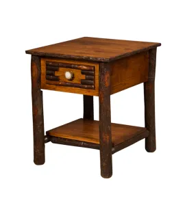 20½" Wildwood End Table with Solid Bottom Shelf