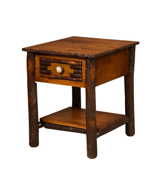 20½" Wildwood End Table with Solid Bottom Shelf