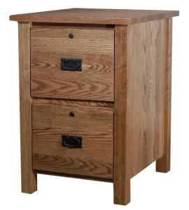 Classic Mission 2 Drawer File Cabinet