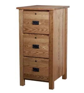 Classic Mission 3 Drawer File Cabinet