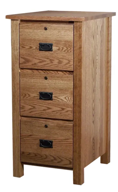 Classic Mission 3 Drawer File Cabinet