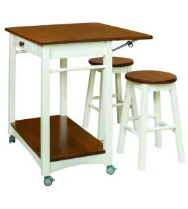 Guest Server with Bar Stools