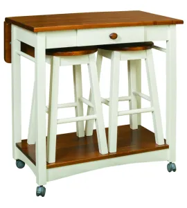 Guest Server with Bar Stools