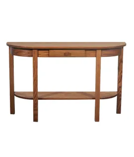 Mission Half Oval Table