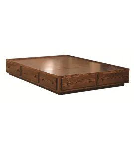 14" Platform Bed with Toe Kick, Style IT-305