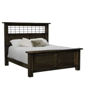 Iron Wood Bed