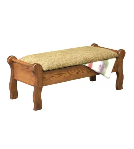 Sleigh Bed Seat