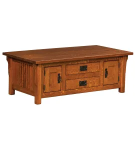 Camden Mission Cabinet Occasional Table Set