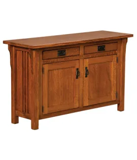 Camden Mission Cabinet Sofa Table