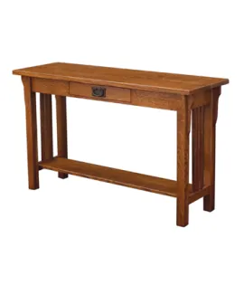 Camden Mission Open Sofa Table
