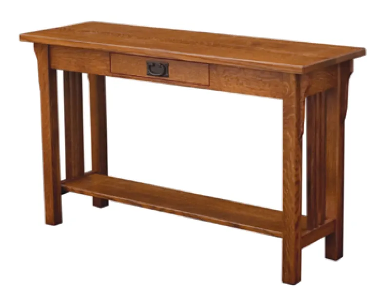 Camden Mission Open Sofa Table