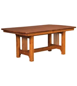 Craftsman Mission Tressle Dining Table