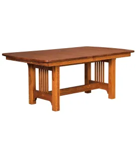 Craftsman Mission Tressle Dining Table